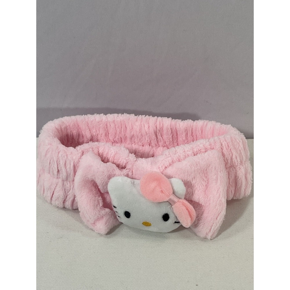 Pink  Headband For Makeup,Face Washing Or Spa Parties For Girls Onesize